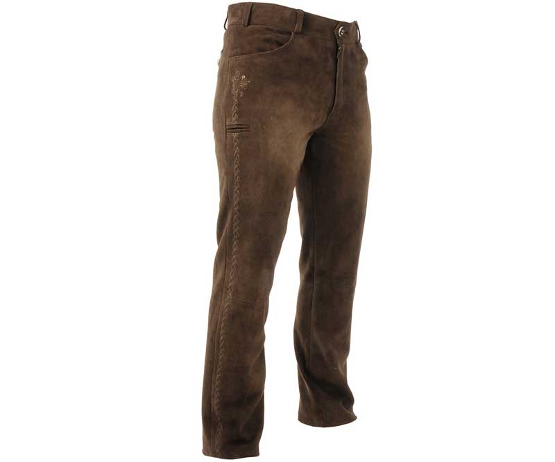 Suede  Pants