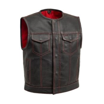 Motorcycle Leather Vest